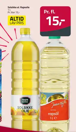 Fleggaard Solsikke el. Rapsolie tilbud
