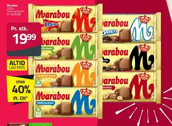 Fleggaard Marabou tilbud