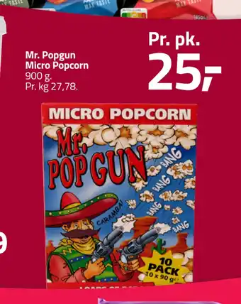 Fleggaard Mr. Popgun Micro Popcorn tilbud