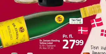 Fleggaard Dr. Zenzen Riesling Yellow Label tilbud