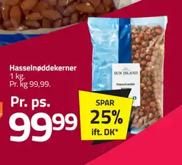 Fleggaard Hasselnøddekerner tilbud