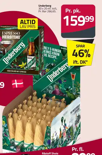 Fleggaard Underberg tilbud