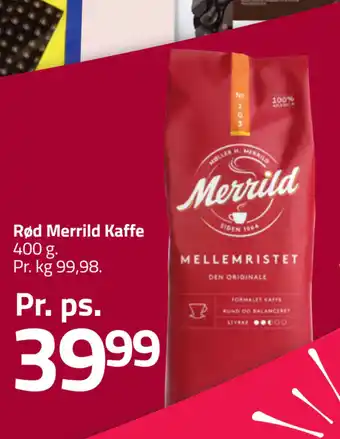 Fleggaard Rød Merrild Kaffe tilbud