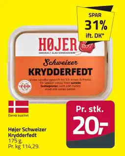 Fleggaard Højer Schweizer Krydderfedt tilbud