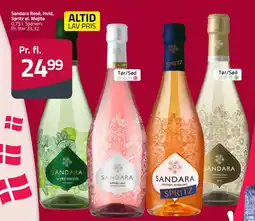 Fleggaard Sandara Rosé, Hvid, Spritz el. Mojito tilbud