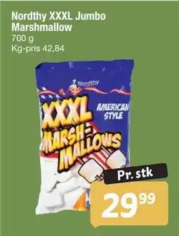 Fakta Tyskland Nordthy XXXL Jumbo Marshmallow tilbud