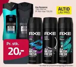 Fleggaard Axe Deospray tilbud