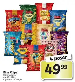 Fakta Tyskland Kims Chips tilbud