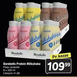 Fakta Tyskland Barebells Protein Milkshake tilbud