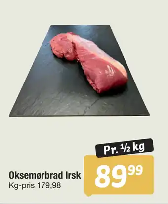 Fakta Tyskland Oksemørbrad Irsk tilbud