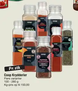 Fakta Tyskland Coop Krydderier tilbud