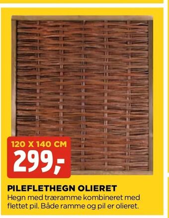 jem & fix Pileflethegn olieret tilbud