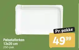 Fakta Tyskland Pølsetallerken 13x20 cm tilbud