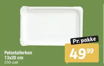 Fakta Tyskland Pølsetallerken 13x20 cm tilbud