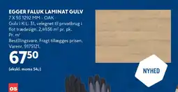 Davidsen EGGER FALUK LAMINAT GULV tilbud