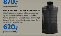 Davidsen SNICKERS FLEXIWORK HYBRIDVEST tilbud