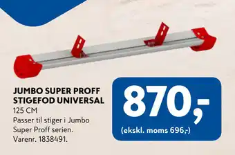 Davidsen JUMBO SUPER PROFF STIGEFOD UNIVERSAL tilbud