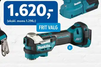 Davidsen MAKITA MULTICUTTER 18 V tilbud