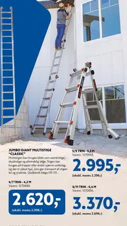 Davidsen JUMBO GIANT MULTISTIGE “CLASSIC” tilbud