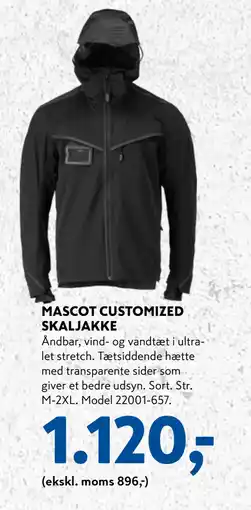 Davidsen MASCOT CUSTOMIZED SKALJAKKE tilbud