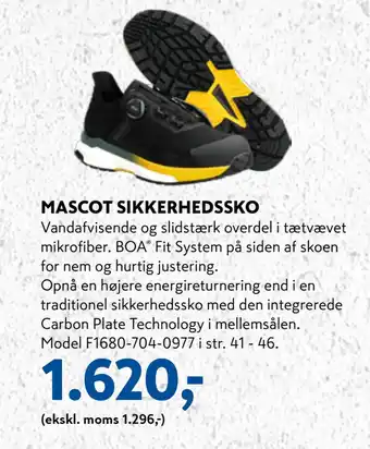 Davidsen MASCOT SIKKERHEDSSKO tilbud