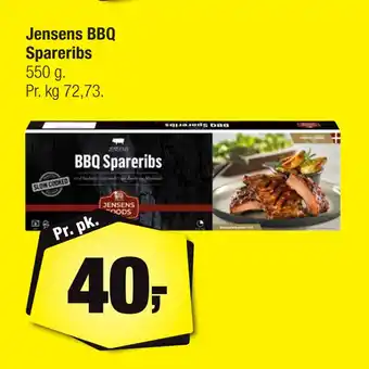 Calle Jensens BBQ Spareribs tilbud