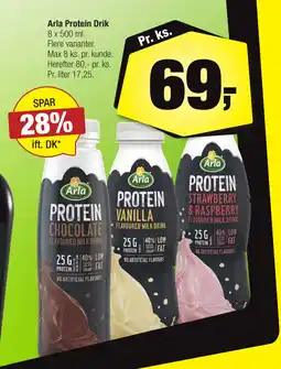 Calle Arla Protein Drik tilbud