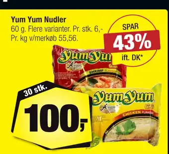 Calle Yum Yum Nudler tilbud