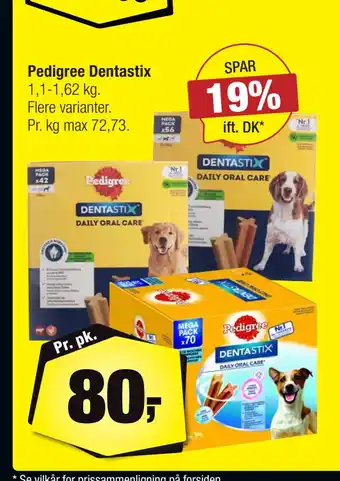 Calle Pedigree Dentastix tilbud