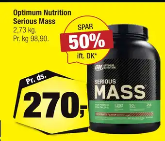 Calle Optimum Nutrition Serious Mass tilbud