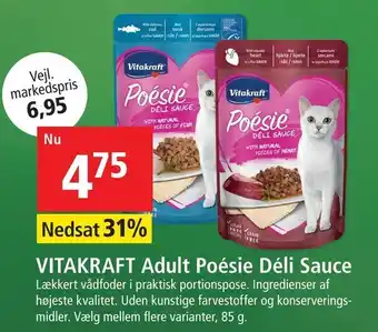 VITAKRAFT Adult Poésie Déli Sauce