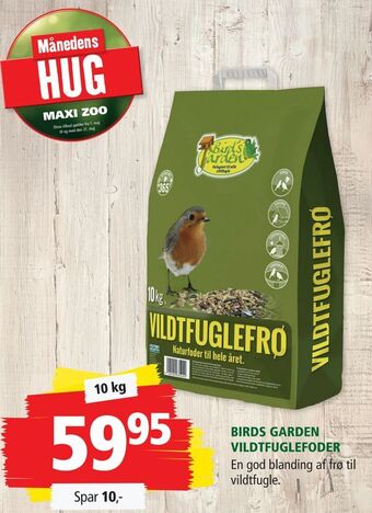 Maxi Zoo Birds garden vildtfuglefoder tilbud