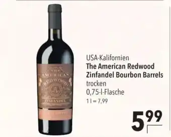 Citti The american redwood zinfandel bourbon barrels tilbud