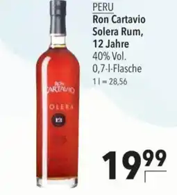 Citti PERU Ron cartavio solera rum, 12 jahre tilbud