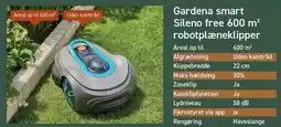 Johannes Fog Gardena smart Sileno free robotplæneklipper tilbud