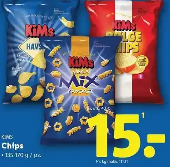 Lidl KIMS Chips tilbud