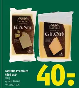 Coop 365 Castello Premium hård ost* tilbud