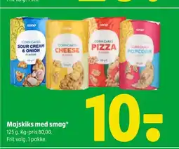 Coop 365 Majskiks med smag tilbud