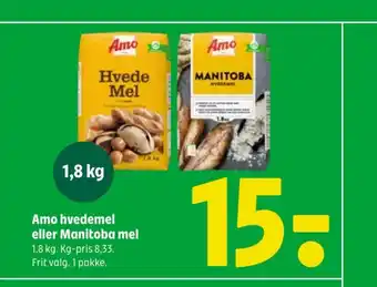 Coop 365 Amo hvedemel eller Manitoba mel tilbud