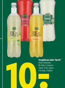 Frugtbrus eller Tørst*