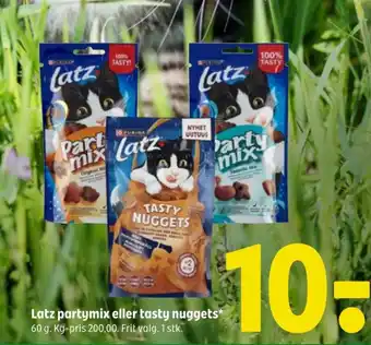 Coop 365 Latz partymix eller tasty nuggets* tilbud