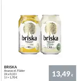 Nielsen's Discount BRISKA Ananas el. Fläder tilbud