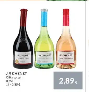 Nielsen's Discount J.p. chenet tilbud