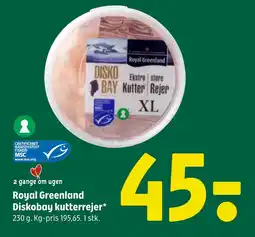 Coop 365 Royal Greenland Diskobay kutterrejer tilbud