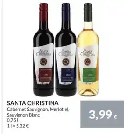 Nielsen's Discount SANTA CHRISTINA tilbud