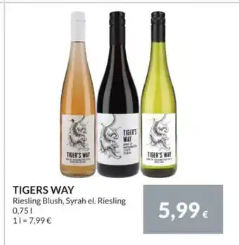 Nielsen's Discount Tiger's way tilbud