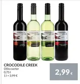 Nielsen's Discount Crocodile creek tilbud