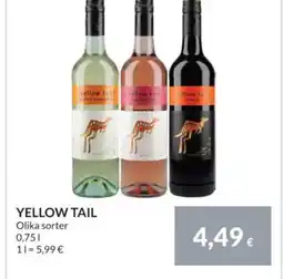 Nielsen's Discount YELLOW TAIL Olika s tilbud