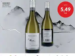 Nielsen's Discount HANS GREYL Sauvignon Blanc HANS GREYL Sauvignon Blanc Alc. 12,5 % vol. 0,75 || 11 = 7,32 € tilbud