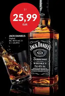 Nielsen's Discount JACK DANIEL'S Orginal tilbud